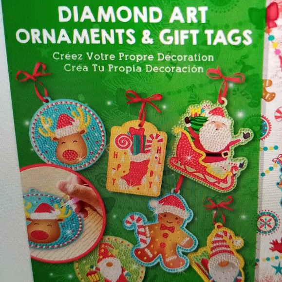 Diamond Dots Ornaments/ Gift Tags - Picture 3 of 15